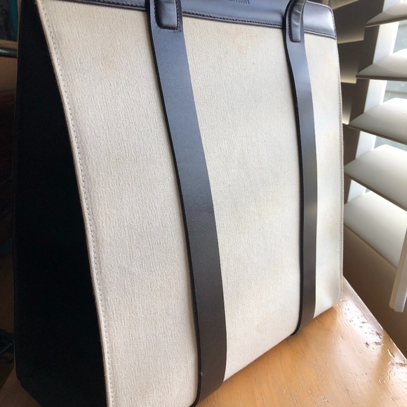 GIORGIO ARMANI white linen bag - Picture 7 of 15